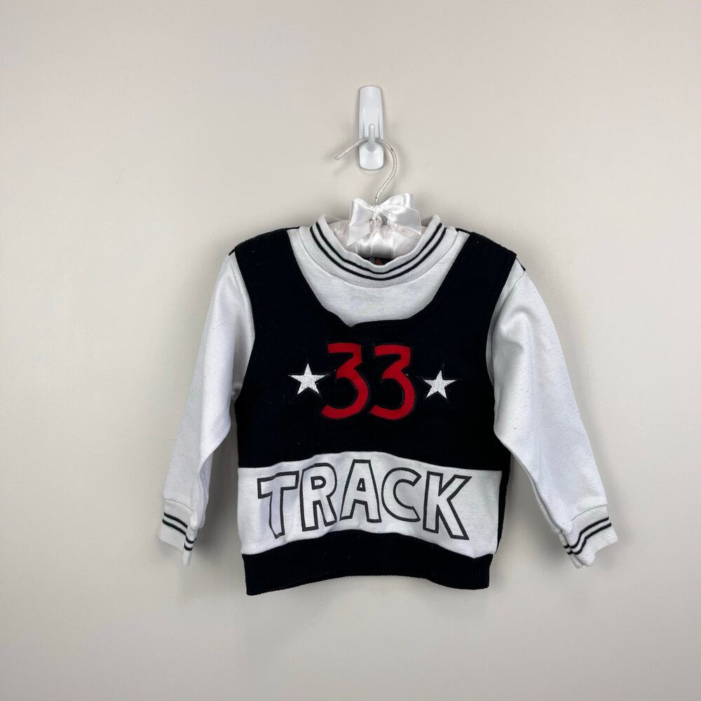 Vintage Carter's 33 Track Jersey Sweatshirt 3T USA
